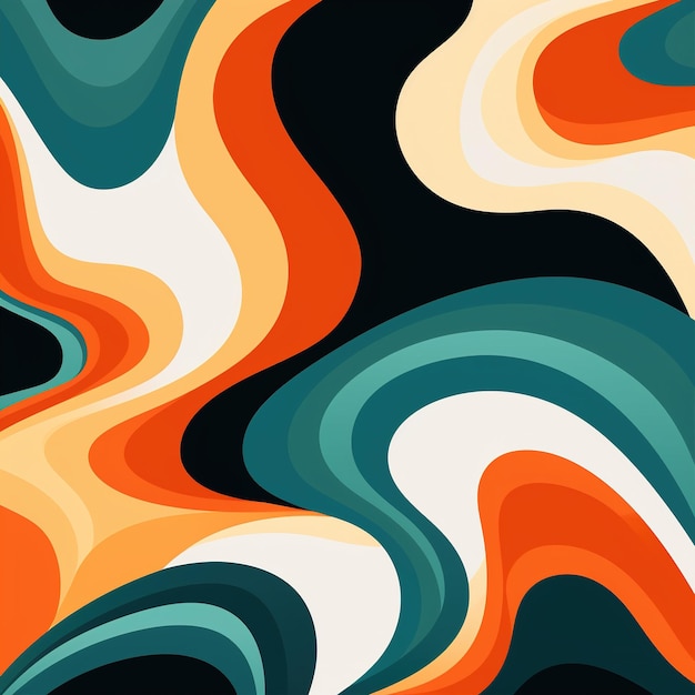 Abstract pattern background for a product packaging