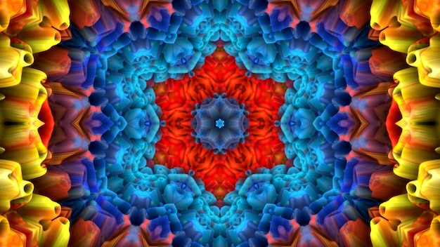 Abstract pattern mandala background