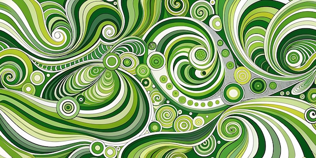 Photo abstract pattern of organic shapes and swirling lines a dynamic and artistic design