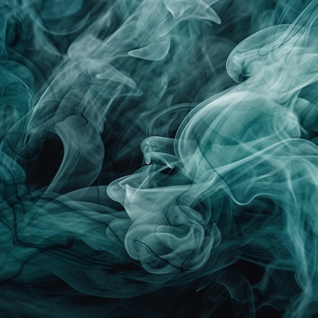 abstract photo blue smoke background