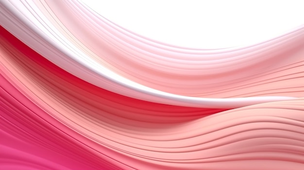 abstract pink background with smooth wavy lines