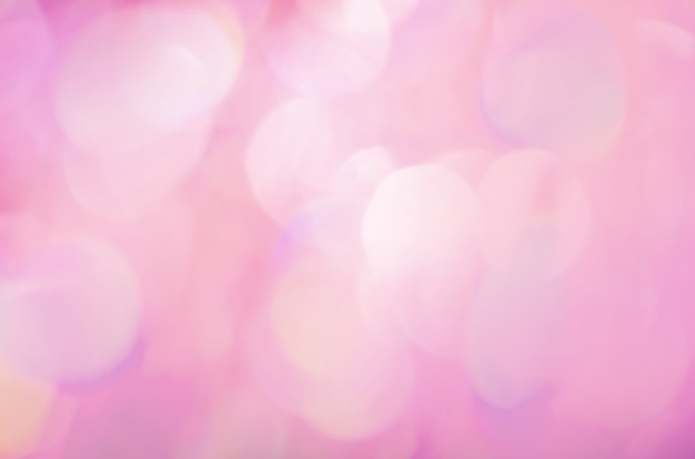 Abstract pink bokeh