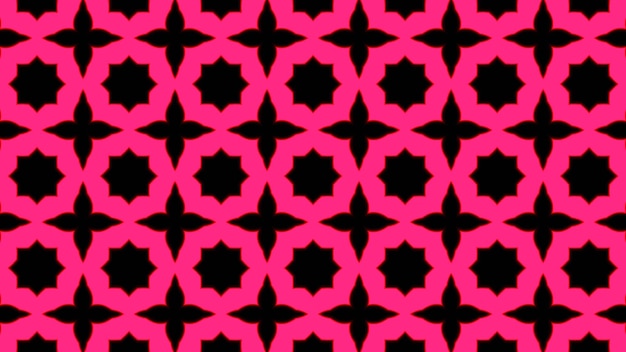 Abstract pink geometric seamless pattern background Premium Photo