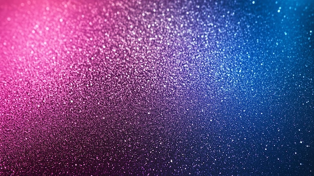 Photo abstract pink gold and blue glitter effect background