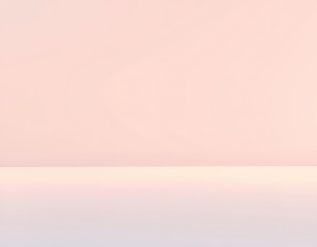 Photo abstract pink gradient background with a subtle horizontal line