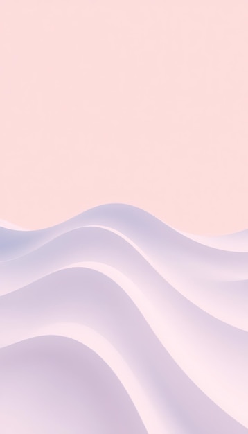 Photo abstract pink and purple background with wavy lines