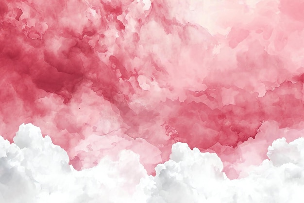 Abstract pink watercolor background Digital art painting