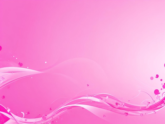 Abstract pink wavy background with space for text Vector illustration