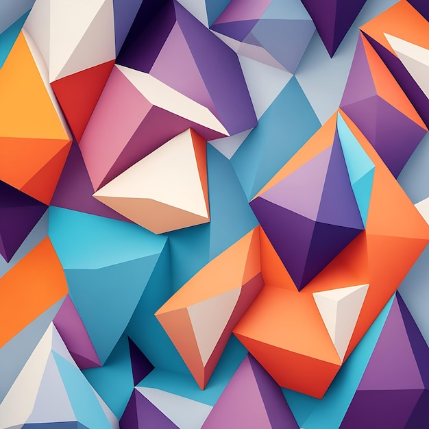 abstract Poly background design