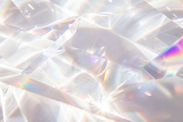 Abstract prism light refraction