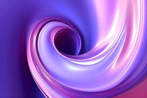 an abstract purple background with a bright purple swirl