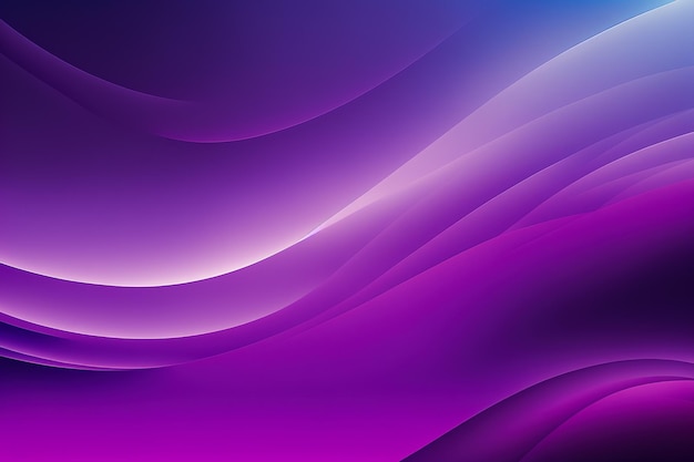 Abstract purple background with lines and shapes