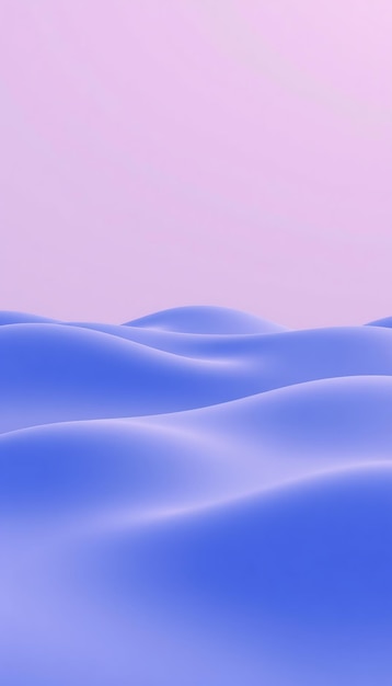 Abstract purple and blue gradient background with soft undulating lines