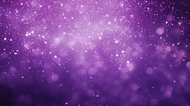 Abstract purple bokeh defocus glitter background