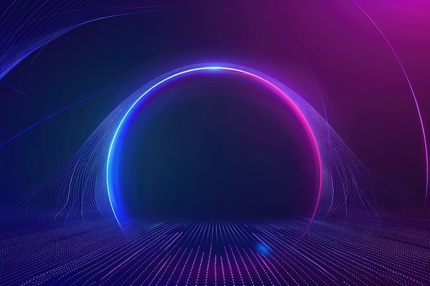 Abstract purple and navy blue futuristic background