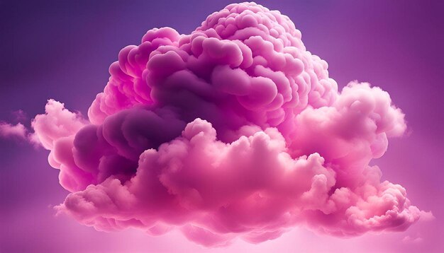 Abstract of purple and pink cloud