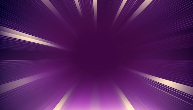 Abstract purple sunburst border background