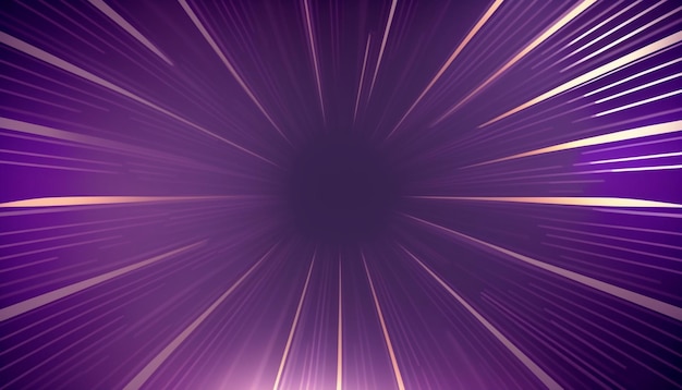 Abstract purple sunburst border background