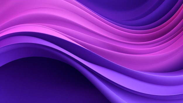 Abstract purple wavy background Vector illustration