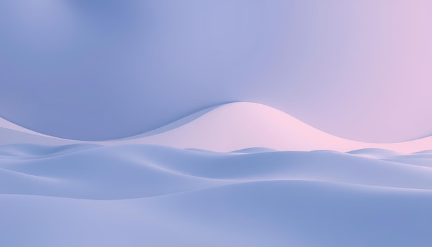 Abstract purple and white waves