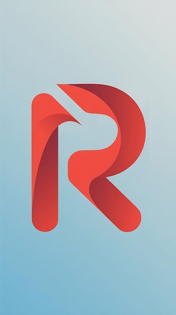 Photo abstract r letter logo icon sign symbol vector design