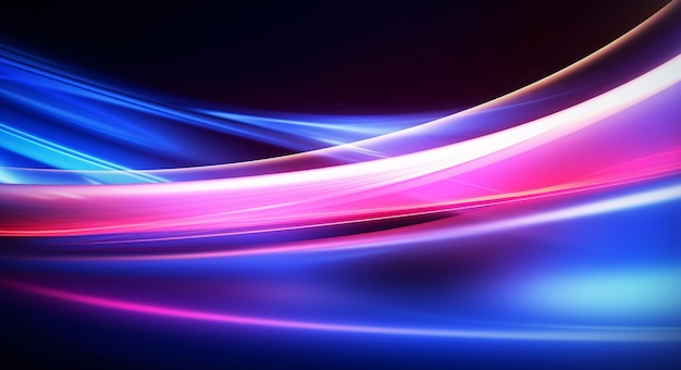 Abstract rainbow light wave future background motion line material