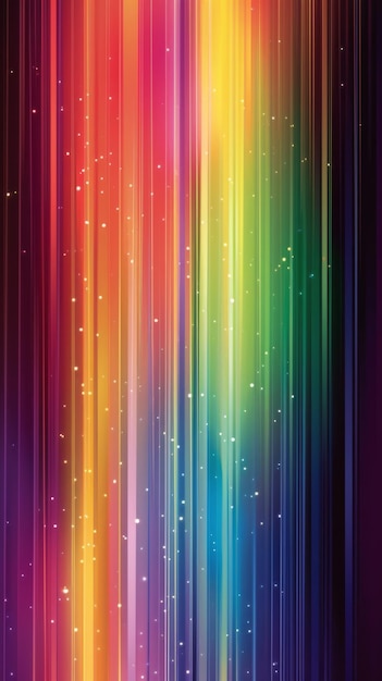 Abstract rainbow vertical wallpaper background