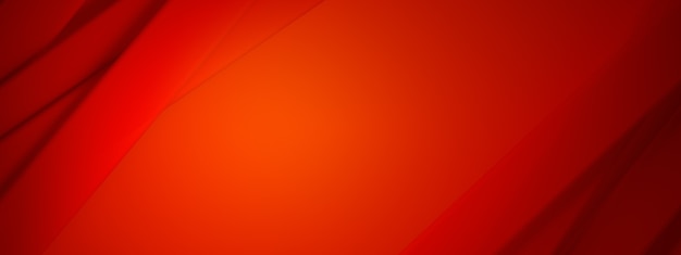 Abstract red background for use in design, 3d render, panoramic layout