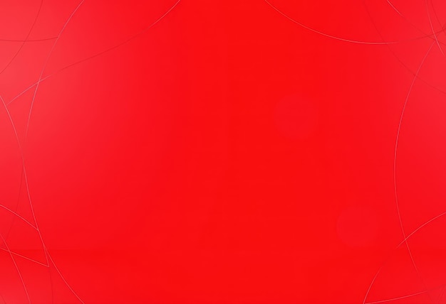 Photo abstract red background with subtle white lines