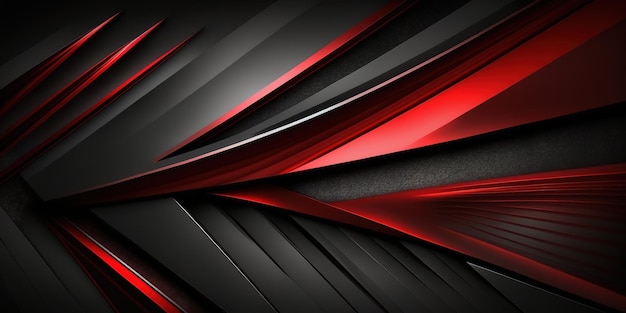 Abstract red and black background