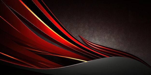 Abstract red and black background