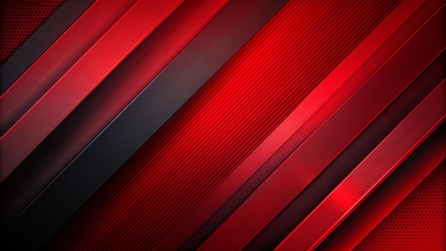 Abstract red and black design background with stroke and shadow effect