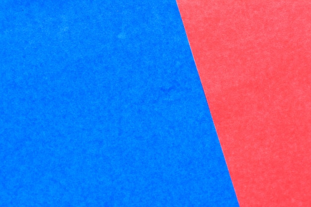 Abstract red and blue color paper background for design and decoration