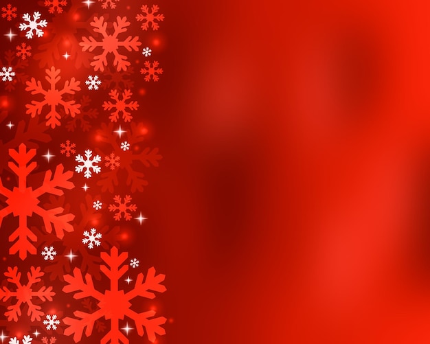 Abstract red christmas background