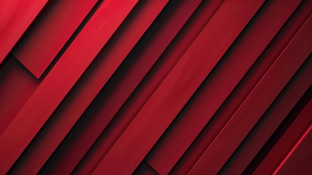 Photo abstract red diagonal lines