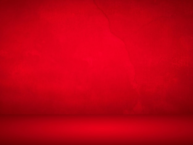 Abstract red gradient Plain studio background