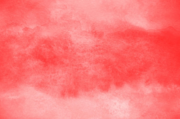 Abstract red watercolor background texture