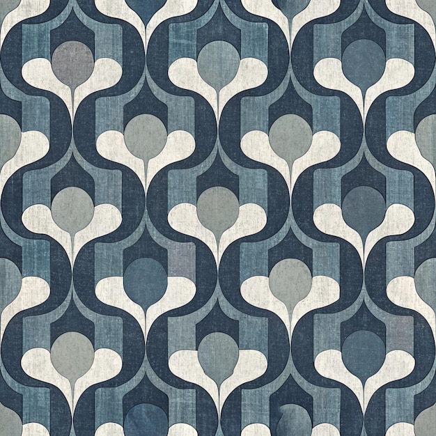 Abstract Retro Wallpaper Pattern Background