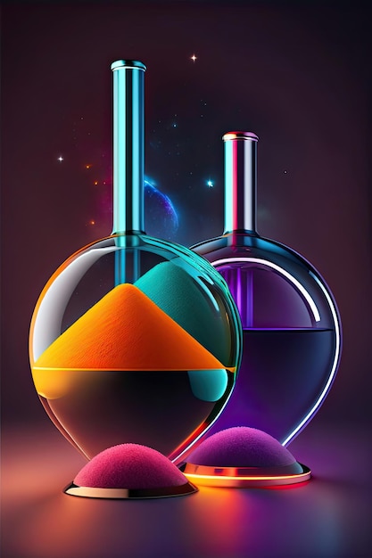 Abstract Science Background