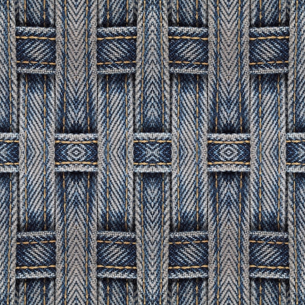 Abstract seamless pattern background Jeans Textured