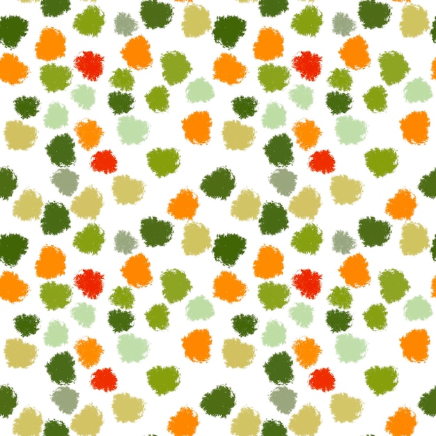 Abstract Seamless Pom Pom pattern background