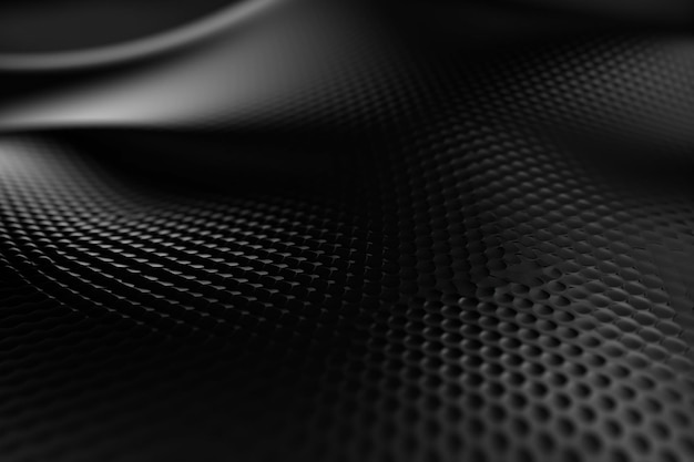 Abstract Shiny Surface Black Dark Gray Background