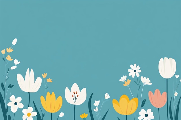 Photo abstract simple modern spring background