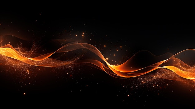 abstract smoke background like a wave