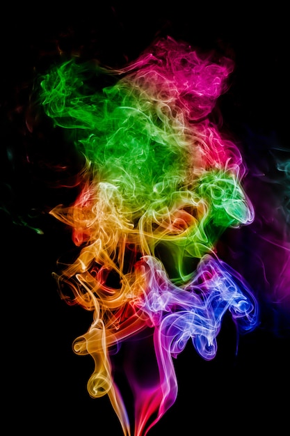 Abstract smoke for background