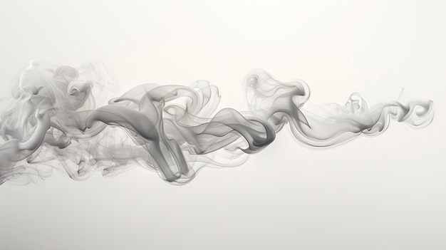 Photo abstract smoke design