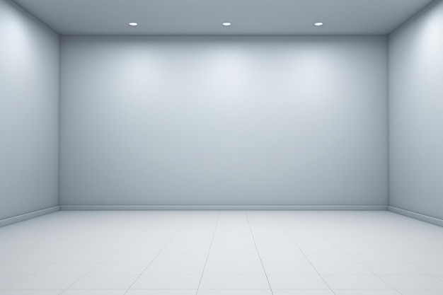 Abstract smooth empty grey studio well use as background