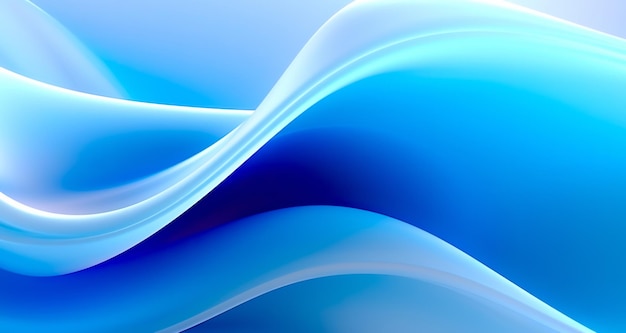 abstract smooth flowing blue background wallpaper