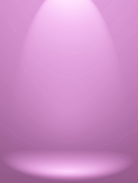 Abstract smooth purple studio room background used for product display banner template