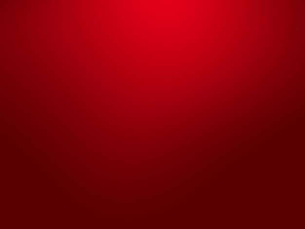 Abstract smooth red studio room background used for product display banner template